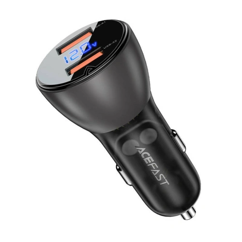 Kup Acefast B7 Auto-Ladegerät 2xUSB-A, 45W mit Display (schwarz) - ACE20 - {ean13} - Sklep Home Screen