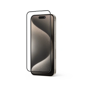 Kup Gehärtetes Glas Crong Anti-Bakteriell 3D Rüstungs-Glas Apple iPhone 15 Pro Max + Installationsrahmen - CRG667 - {ean13} - Sklep Home Screen