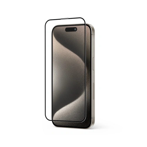 Kup Crong Apple Sticlă temperată Anti-Bacterian 3D Armour Glass iPhone 15 Pro Max + cadru de instalare - CRG667 - {ean13} - Sklep Home Screen