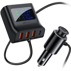 Kup Ładowarka samochodowa Acefast B8 3x USB-A, USB-C, 90W (czarny) - ACE21 - {ean13} - Sklep Home Screen