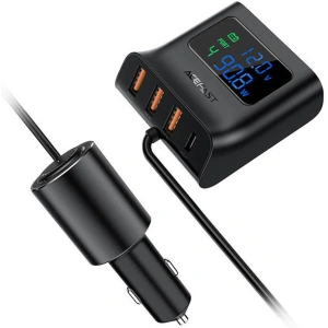 Kup Ładowarka samochodowa Acefast B8 3x USB-A, USB-C, 90W (czarny) - ACE21 - {ean13} - Sklep Home Screen
