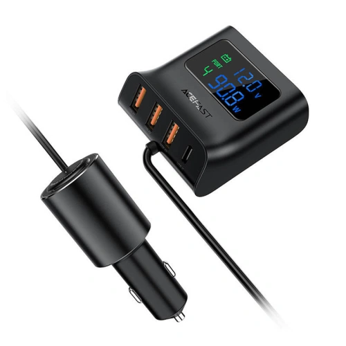 Kup Auto nabíječka Acefast B8 3x USB-A, USB-C, 90W (černá) - ACE21 - {ean13} - Sklep Home Screen
