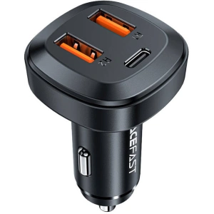Buy Acefast B9 car charger 2xUSB-A, USB-C, 66W (black) - ACE22 - {ean13} - Home Screen Store Europe