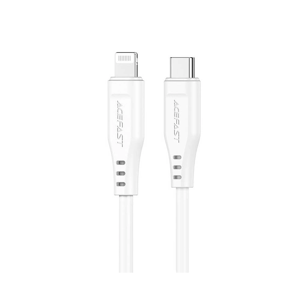 Kabel Acefast C3-01 USB-C / Lightning, MFi, 30W, 1.2m (biały)