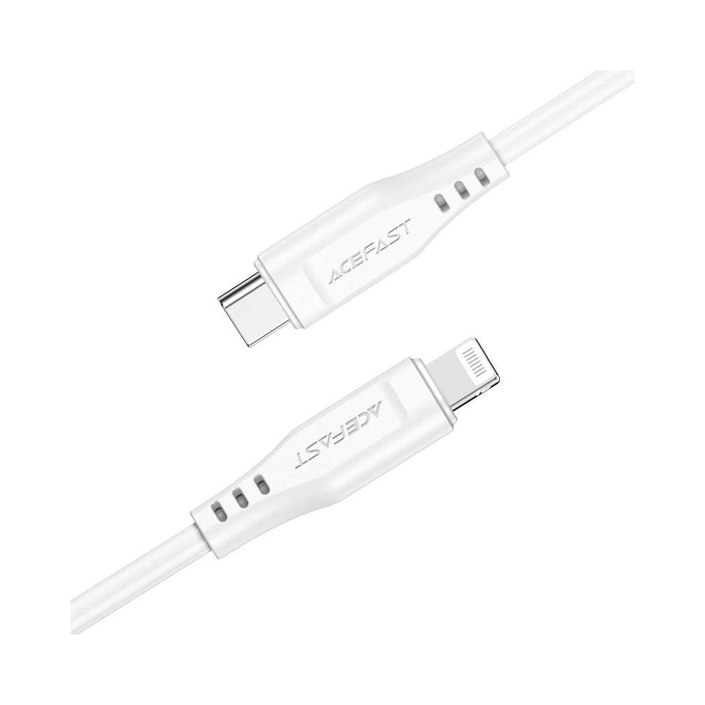 Kabel Acefast C3-01 USB-C / Lightning, MFi, 30W, 1.2m (biały)