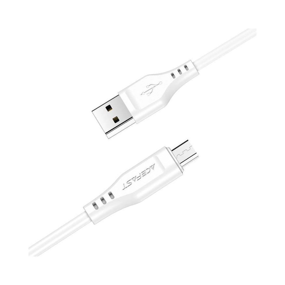 Kabel Acefast C3-09 USB-A / micro USB, 60W, 1.2m (biały)