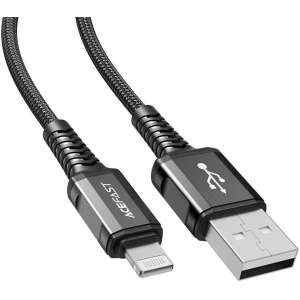Kup Kabel Acefast C1-02 USB-A / Lightning, MFi, 1.2m (czarny) - ACE29 - {ean13} - Sklep Home Screen