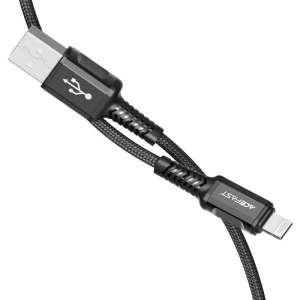Kup Kabel Acefast C1-02 USB-A / Lightning, MFi, 1.2m (czarny) - ACE29 - {ean13} - Sklep Home Screen