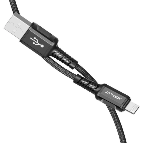 Kup Kabel Acefast C1-02 USB-A / Lightning, MFi, 1.2m (schwarz) - ACE29 - {ean13} - Sklep Home Screen