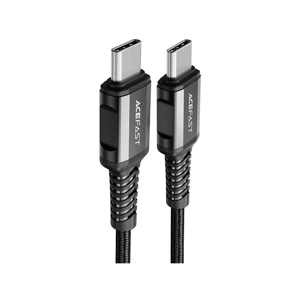 Kabel Acefast C1-03 USB-C / USB-C 60W, 1.2m (czarny)