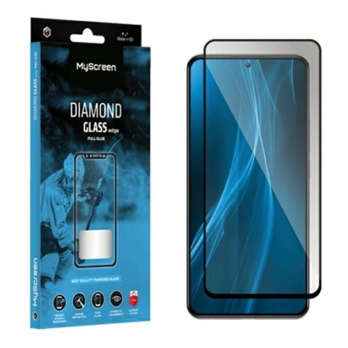 Kup MyScreen Diamond Glass Edge Full Glue Honor Play 8T negru / negru sticlă temperată - MSRN432 - {ean13} - Sklep Home Screen