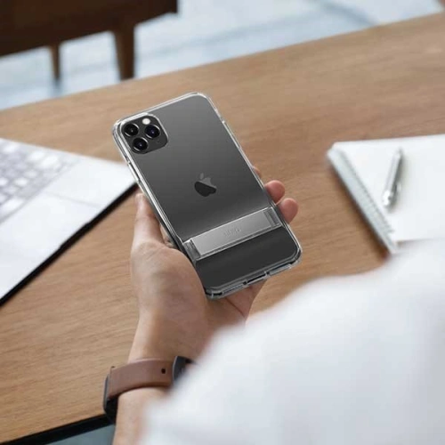 Kup Case UNIQ Cabrio Apple iPhone 11 Pro Max grau/rauchgrau - UNIQ29SMK - {ean13} - Sklep Home Screen