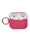 Etui Guess GUACAPSILGLFU Apple AirPods Pro borító fukszia/színfukszia szilikon