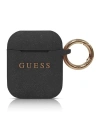 Guess GUACCSILGLBK AirPods cover black Silicone