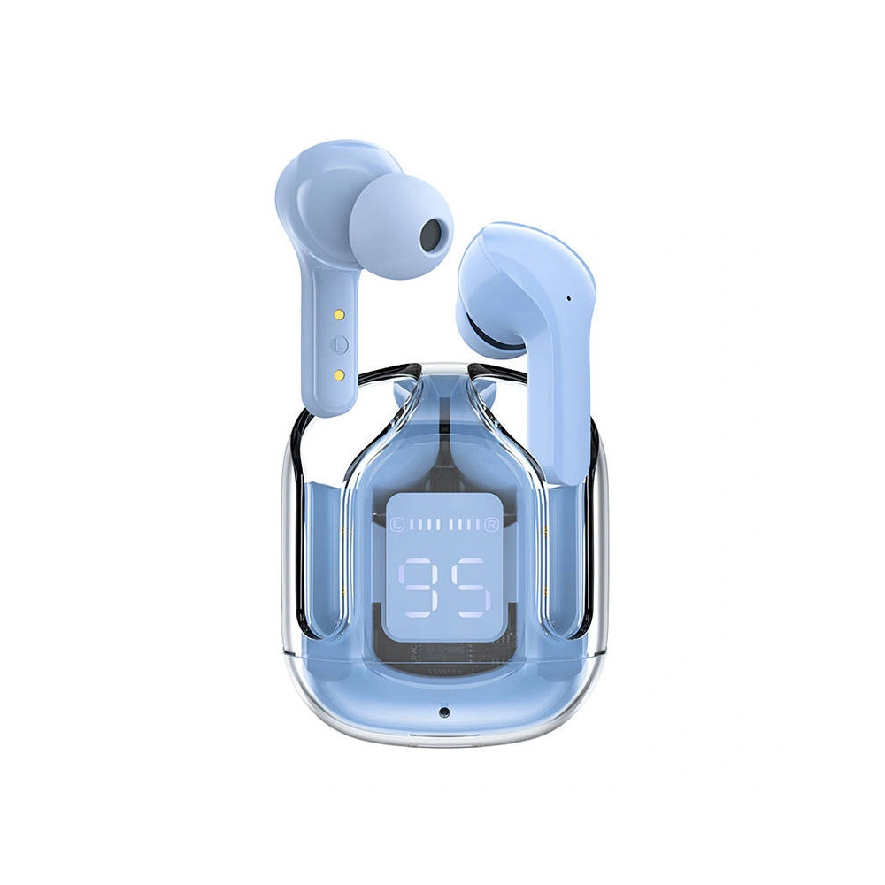 Słuchawki dokanałowe TWS Acefast T6 IPX4, Bluetooth 5.0 (niebieskie)