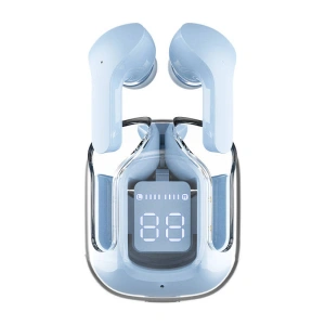 Bezdrátová sluchátka TWS Acefast T6 IPX4, Bluetooth 5.0 (modrá)