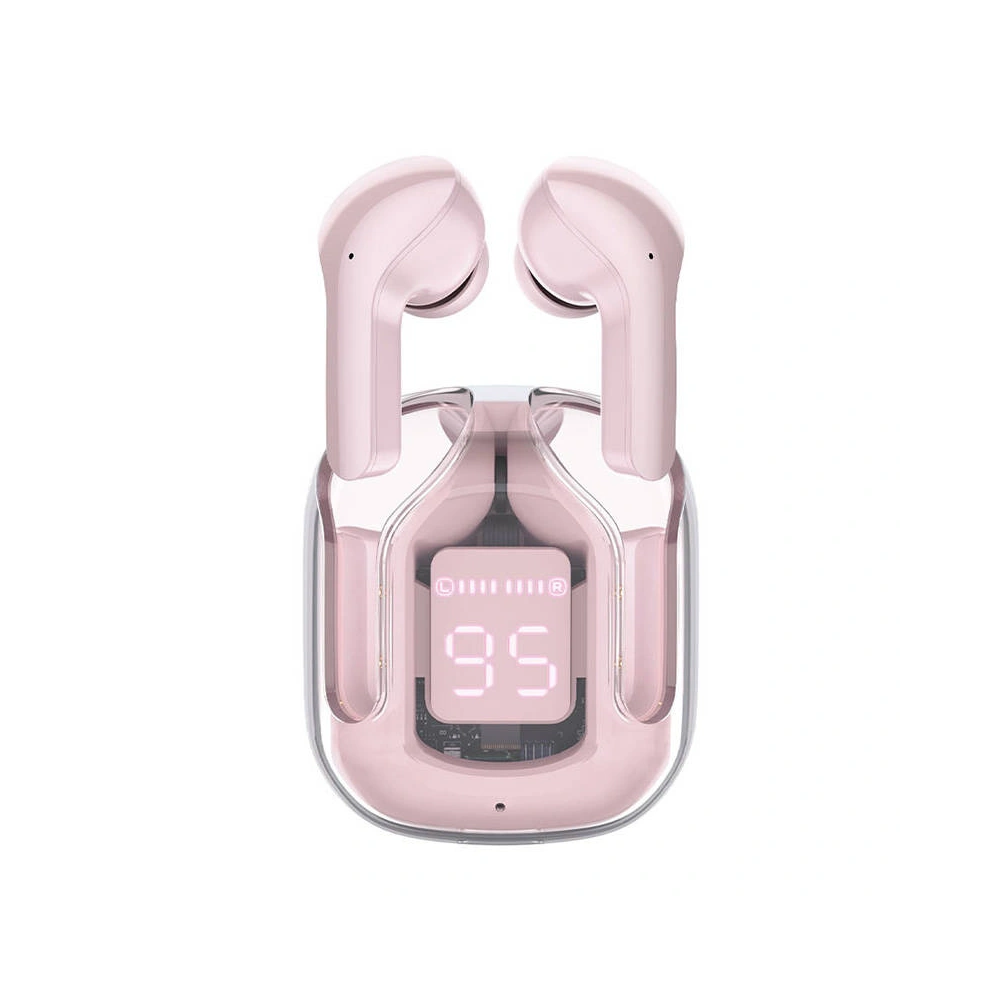 Słuchawki dokanałowe TWS Acefast T6 IPX4, Bluetooth 5.0 (różowe)