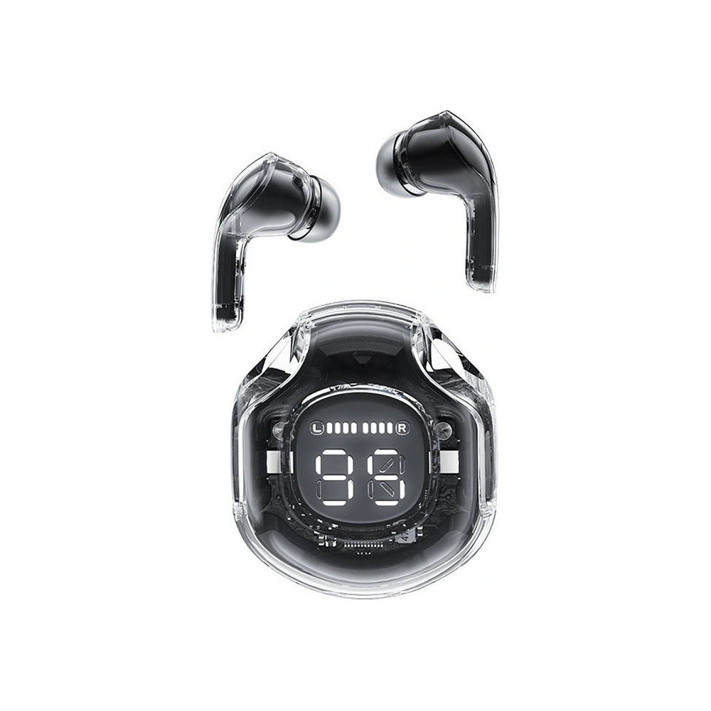 Słuchawki dokanałowe TWS Acefast T8 IPX4, Bluetooth 5.3 (czarne)