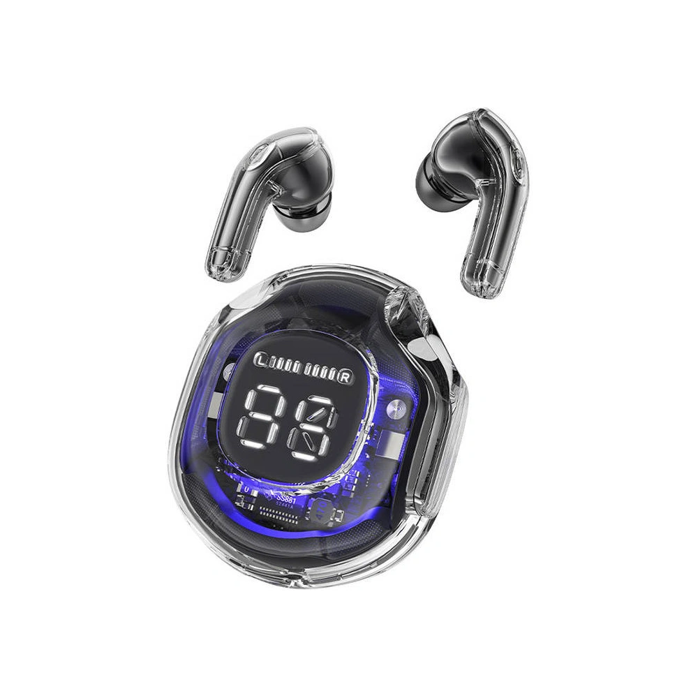 Słuchawki dokanałowe TWS Acefast T8 IPX4, Bluetooth 5.3 (czarne)