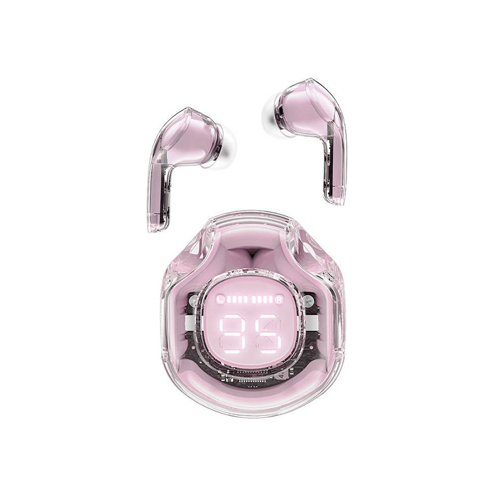 Słuchawki dokanałowe TWS Acefast T8 IPX4, Bluetooth 5.3 (różowe)