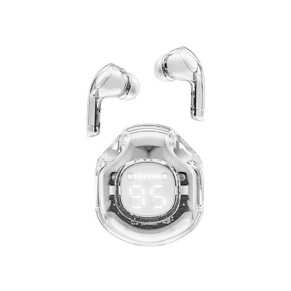 Słuchawki dokanałowe TWS Acefast T8 IPX4, Bluetooth 5.3 (biały)