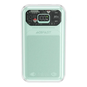 Kup Powerbank Acefast M2 Sparkling Series, 20000mAh, 30W (zielony) + kabel USB-C - ACE56 - {ean13} - Sklep Home Screen