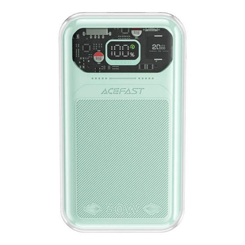 Kup Powerbank Acefast M2 Sparkling Series, 20000mAh, 30W (zielony) + kabel USB-C - ACE56 - {ean13} - Sklep Home Screen