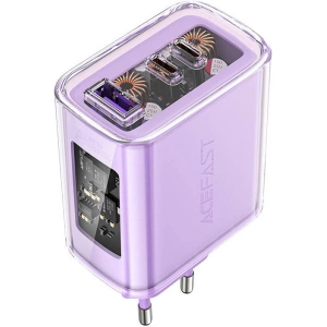 Kup Ładowarka sieciowa Acefast A45 USB-A, 2xUSB-C, PD, 65W (fioletowa) - ACE57 - {ean13} - Sklep Home Screen