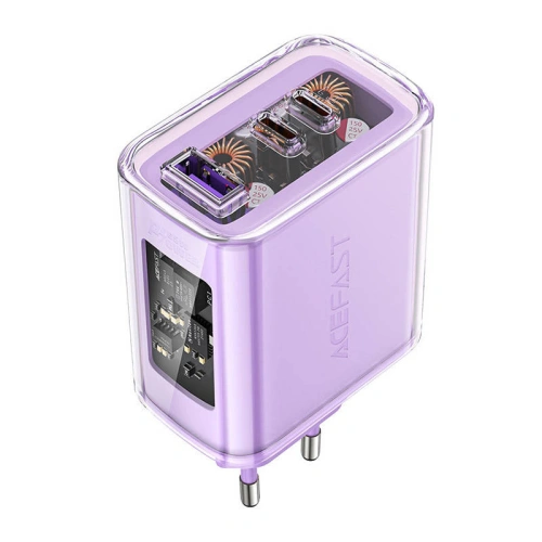 Kup Acefast A45 Netzladegerät USB-A, 2xUSB-C, PD, 65W (lila) - ACE57 - {ean13} - Sklep Home Screen