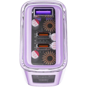 Kup Ładowarka sieciowa Acefast A45 USB-A, 2xUSB-C, PD, 65W (fioletowa) - ACE57 - {ean13} - Sklep Home Screen