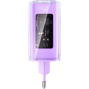 Kup Ładowarka sieciowa Acefast A45 USB-A, 2xUSB-C, PD, 65W (fioletowa) - ACE57 - {ean13} - Sklep Home Screen