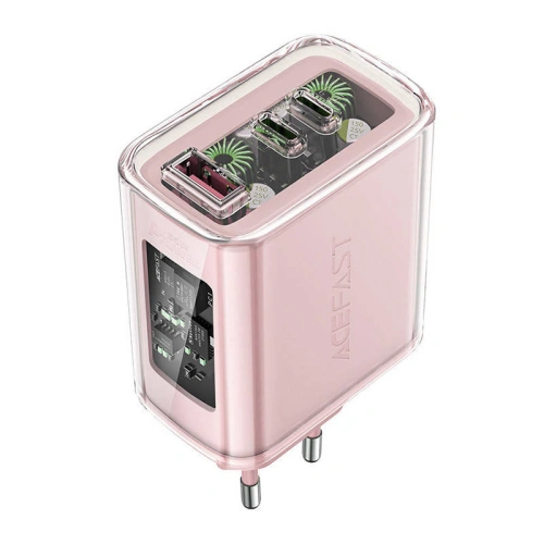Kup Acefast A45 Netzladegerät USB-A, 2xUSB-C, PD, 65W (rosa) - ACE58 - {ean13} - Sklep Home Screen