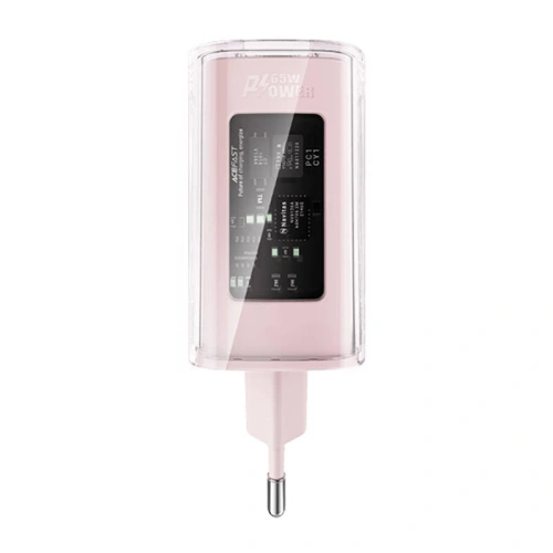 Kup Acefast A45 Netzladegerät USB-A, 2xUSB-C, PD, 65W (rosa) - ACE58 - {ean13} - Sklep Home Screen