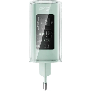 Kup Ładowarka sieciowa Acefast A45 USB-A, 2xUSB-C, PD, 65W (zielona) - ACE59 - {ean13} - Sklep Home Screen