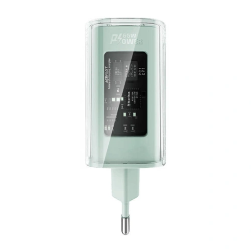 Kup Acefast A45 Netzladegerät USB-A, 2xUSB-C, PD, 65W (grün) - ACE59 - {ean13} - Sklep Home Screen