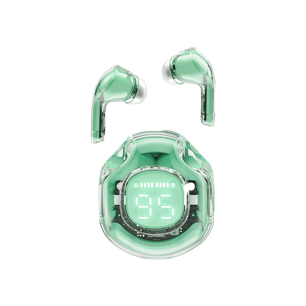 Słuchawki dokanałowe TWS Acefast T8 IPX4, Bluetooth 5.3 (miętowy)