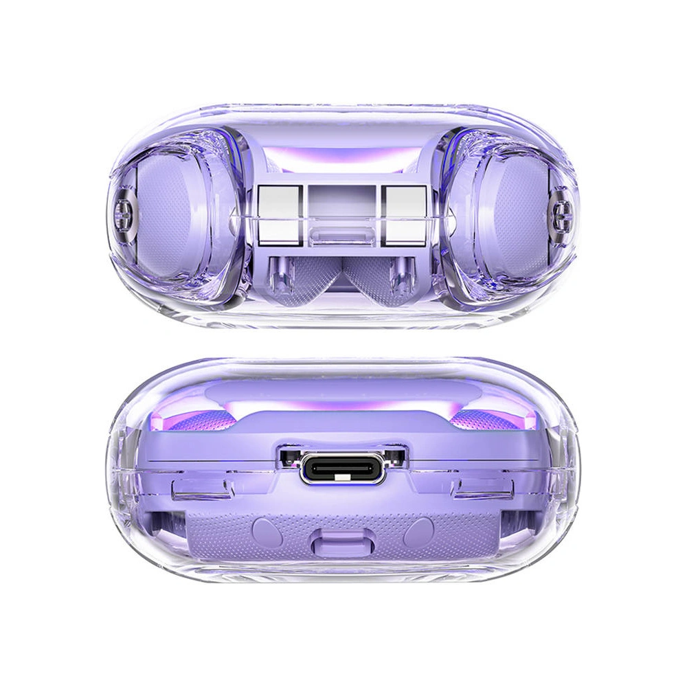 Słuchawki dokanałowe TWS Acefast T8 IPX4, Bluetooth 5.3 (fioletowe)