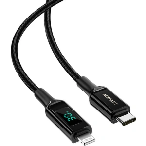 Kup Kabel Acefast C6-01 USB-C / Lightning, MFi, 30W, 1.2m (czarny) - ACE65 - {ean13} - Sklep Home Screen