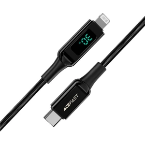 Kup Kabel Acefast C6-01 USB-C / Lightning, MFi, 30W, 1.2m (czarny) - ACE65 - {ean13} - Sklep Home Screen