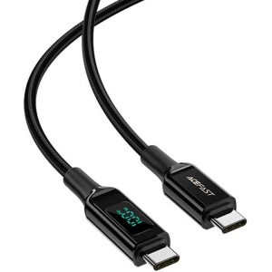 Kup Kabel Acefast C6-03 USB-C / USB-C, 100W, 2m z wyświetlaczem (czarny) - ACE66 - {ean13} - Sklep Home Screen