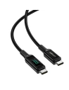 Kup Acefast C6-03 Cablu USB-C / USB-C, 100W, 2m cu ecran (negru) - ACE66 - {ean13} - Sklep Home Screen