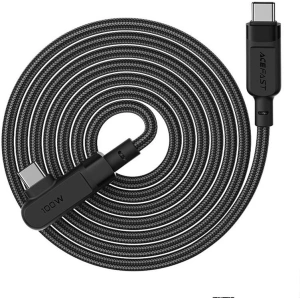 Kup Kabel kątowy Acefast C5-03 USB-C / USB-C, 100W, 2m (czarny) - ACE67 - {ean13} - Sklep Home Screen