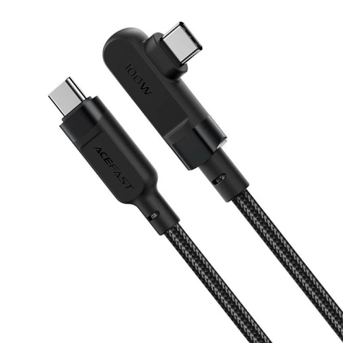 Kup Acefast C5-03 USB-C / USB-C cablu unghiular, 100W, 2m (negru) - ACE67 - {ean13} - Sklep Home Screen
