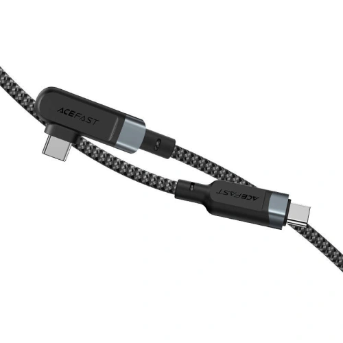 Kup Acefast C5-03 USB-C / USB-C cablu unghiular, 100W, 2m (negru) - ACE67 - {ean13} - Sklep Home Screen