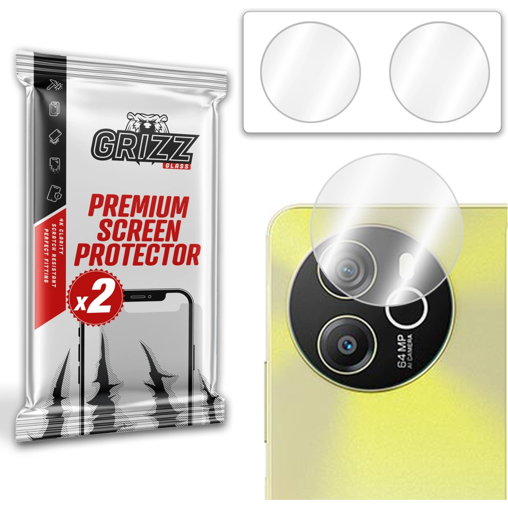 Szkło na aparat GrizzGlass HybridGlass Camera do Blackview Shark 8