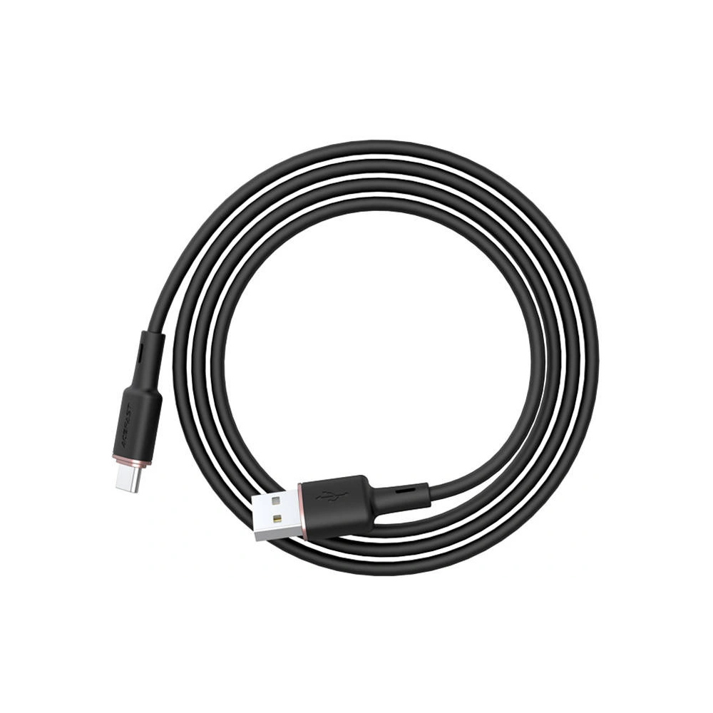 Kabel Acefast C2-04 USB-A / USB-C, 3A, 1.2m (czarny)