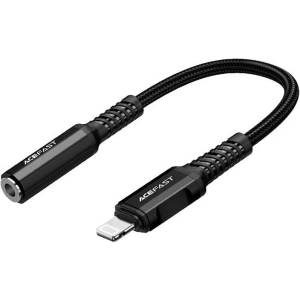 Kup Acefast C1-05 Adaptor Lightning / mini jack 3,5 mm 18 cm (negru) - ACE76 - {ean13} - Sklep Home Screen