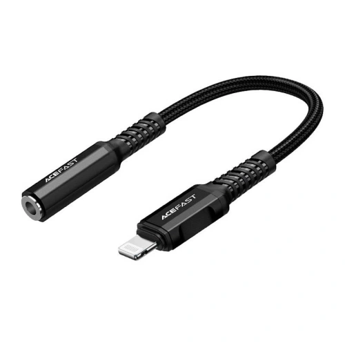 Kup Adapter Acefast C1-05 Lightning / Mini-Klinke 3,5mm 18cm (schwarz) - ACE76 - {ean13} - Sklep Home Screen