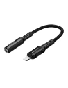Acefast C1-05 Lightning / mini jack 3,5mm adapter 18cm (fekete)
