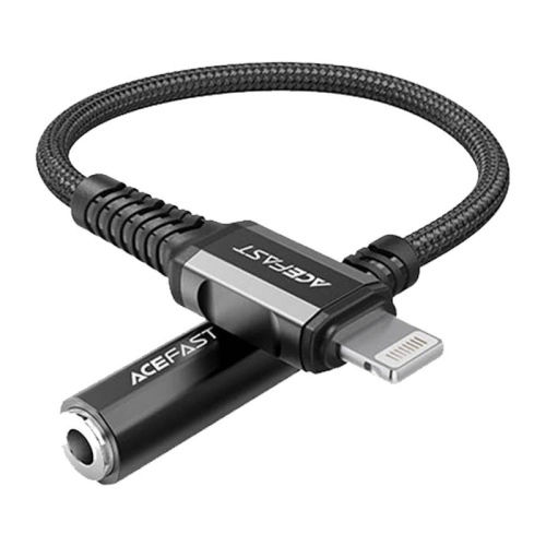 Kup Adapter Acefast C1-05 Lightning / Mini-Klinke 3,5mm 18cm (schwarz) - ACE76 - {ean13} - Sklep Home Screen